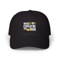 What Could Be Bad Dad Cap | Humorous Autumn Icons Embroidered
